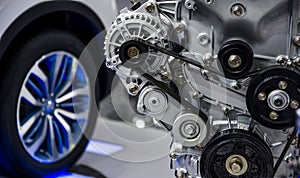 Automobile driving system structure